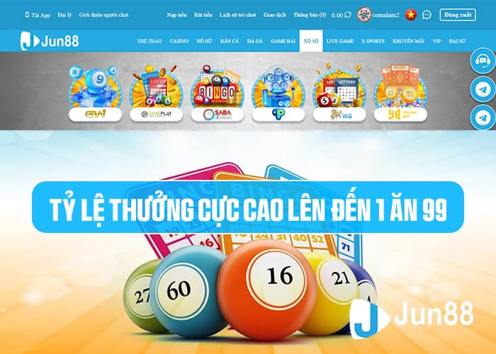 Xổ Số Jun88 - đặt cược xổ số trực tuyến không giới hạn Xổ Số Jun88 - đặt cược xổ số trực tuyến không giới hạn